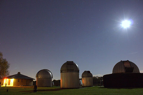The Observatory by moonlight