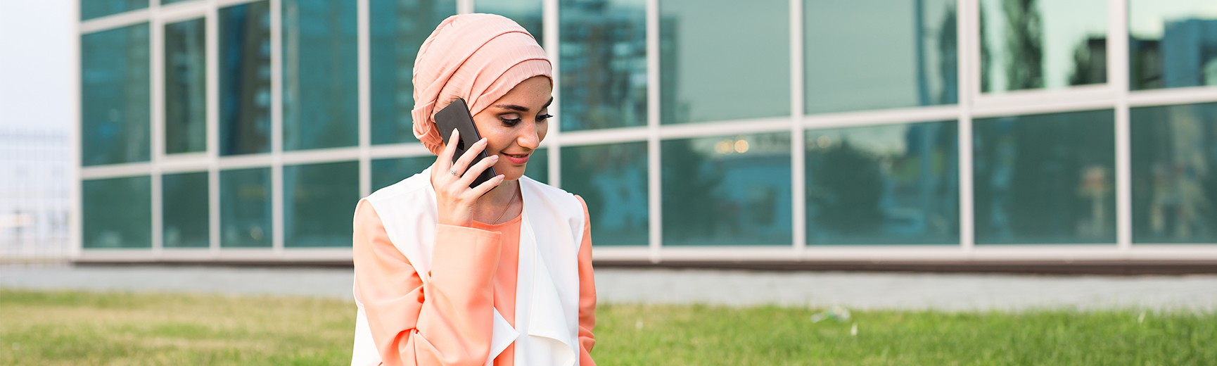 Lady on a phone