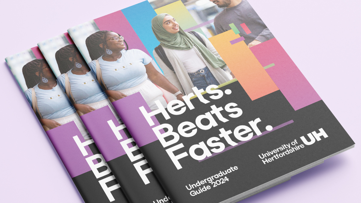 Example of new undergraduate recruitment branding