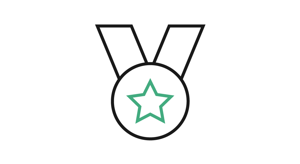 Award badge icon