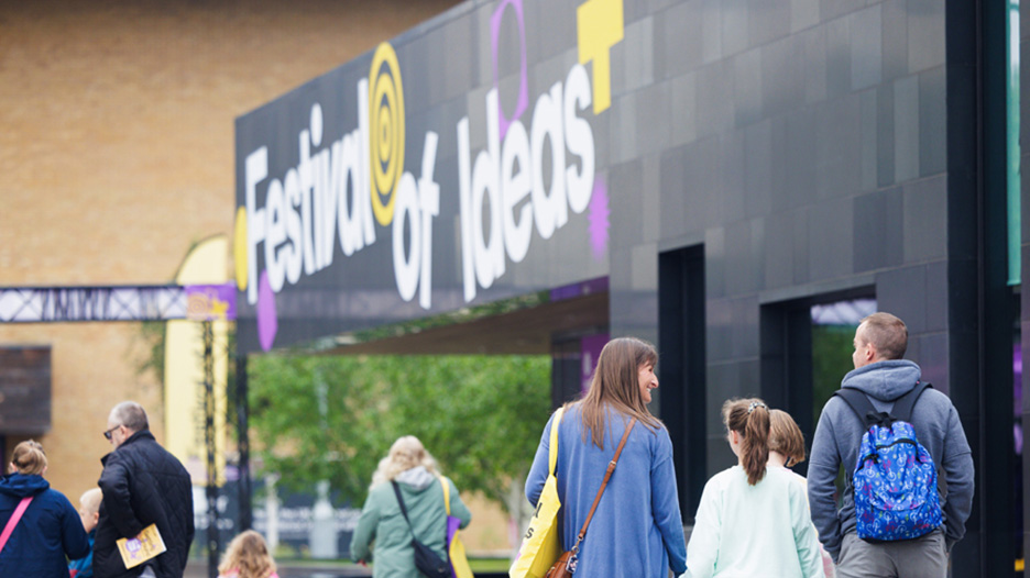 Festival of ideas at the College lane campus
