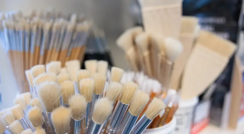 People at Creative Art shop