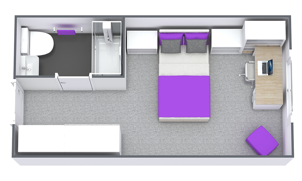 premium room floor plan