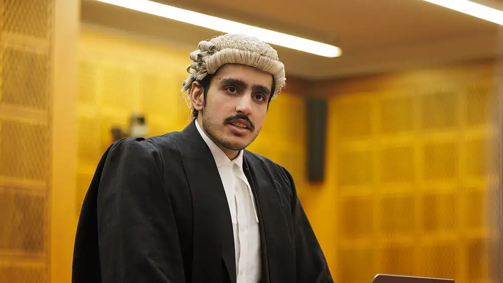 Student barrister header
