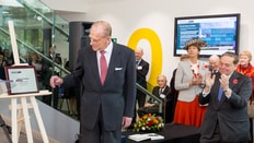 HRH Prince Philip opens the science building