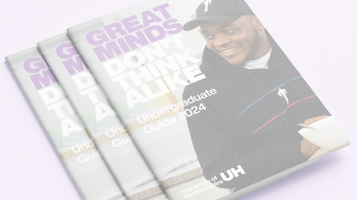 Example of old undergraduate recruitment branding