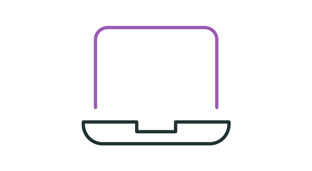 Icon of a laptop