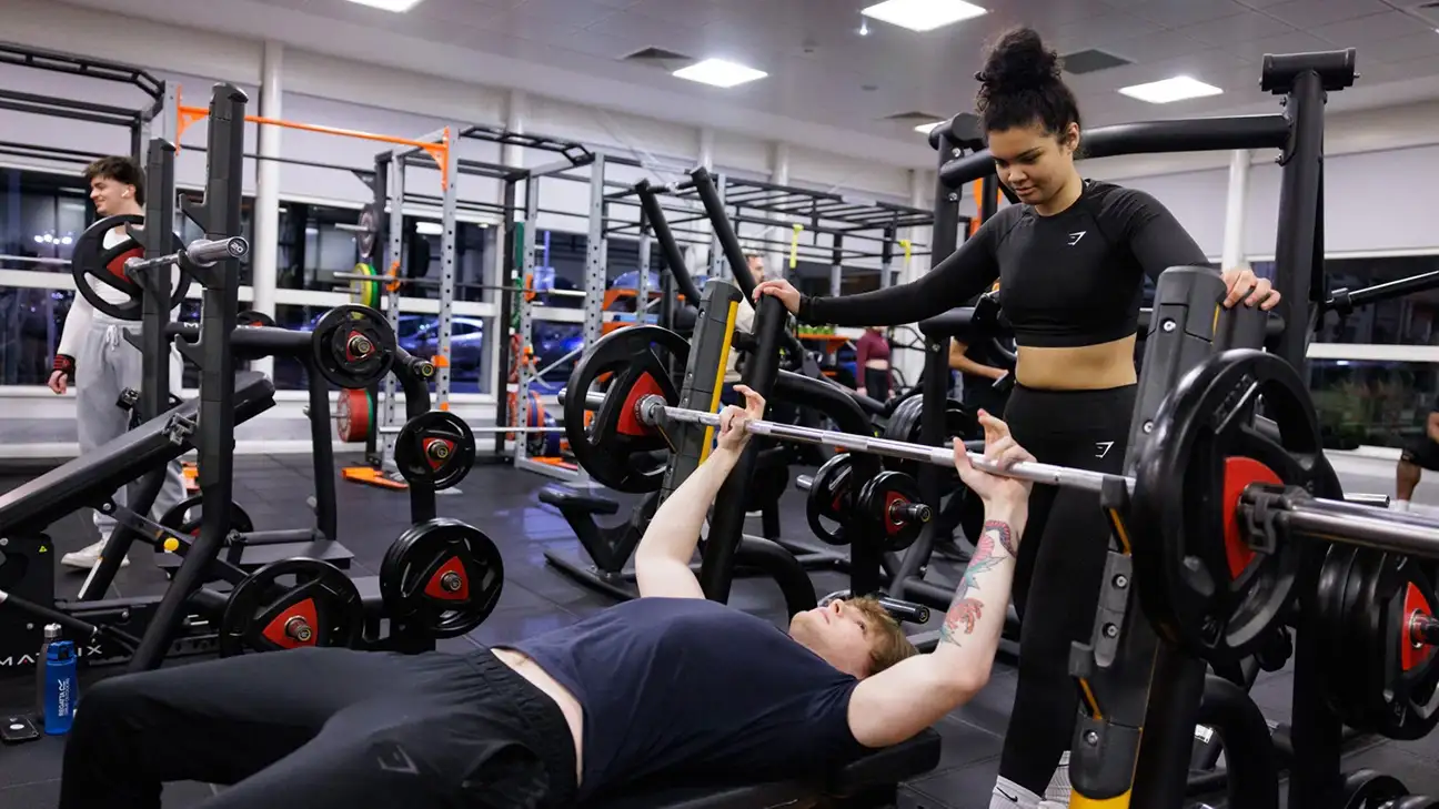 Person lifiting weight 