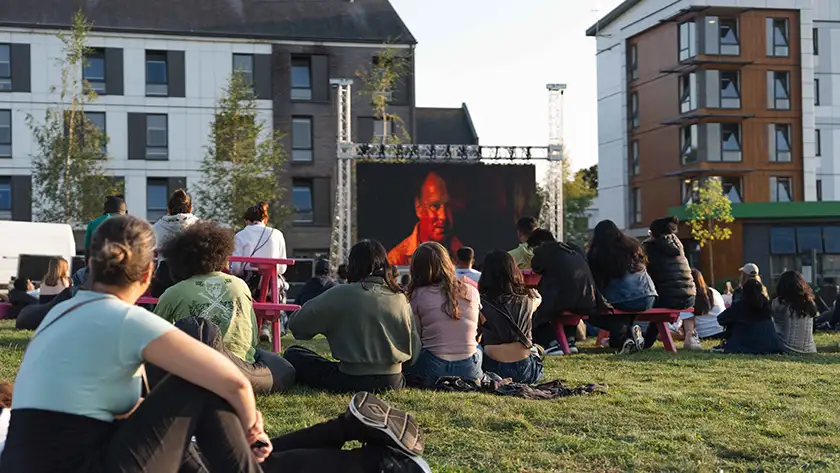 Open air cinema