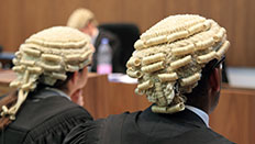 Students in law wigs