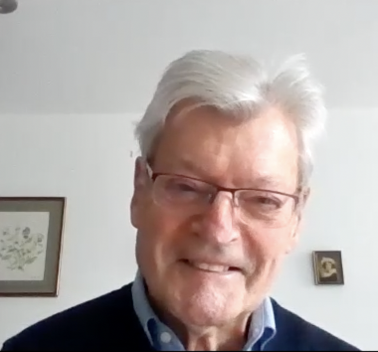Man smiling at camera 