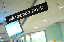 Information desk