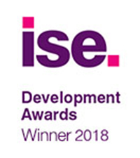 ISE Development Awards 2018 winner logo
