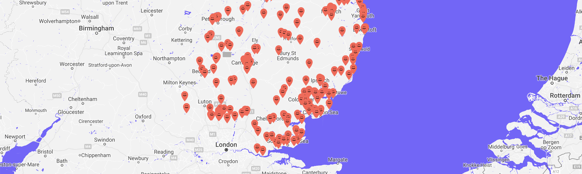 The New Geographies Map