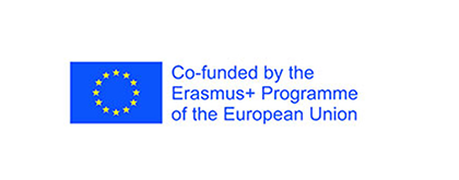 EU flag and erasmus+