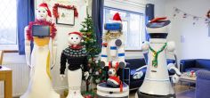 Herts robots get into the festive spirit 
