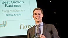 Splaat Media: Best Growth Business. Greg McClarnon - BA (Hons) Business 