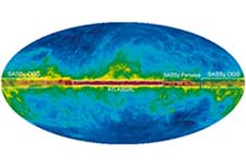 image of radio, submillimetre, near-infrared and optical wavelengths.