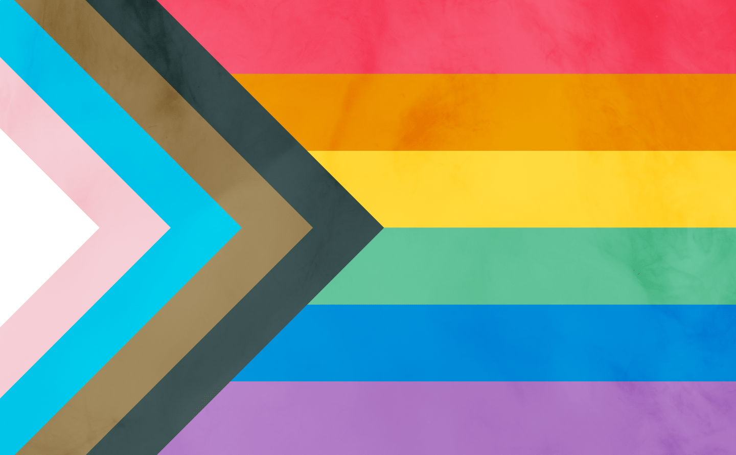 Progress pride flag