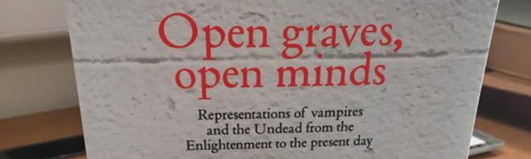 Open Graves, Open Minds Book