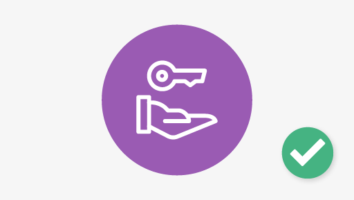 example of correct icon styling