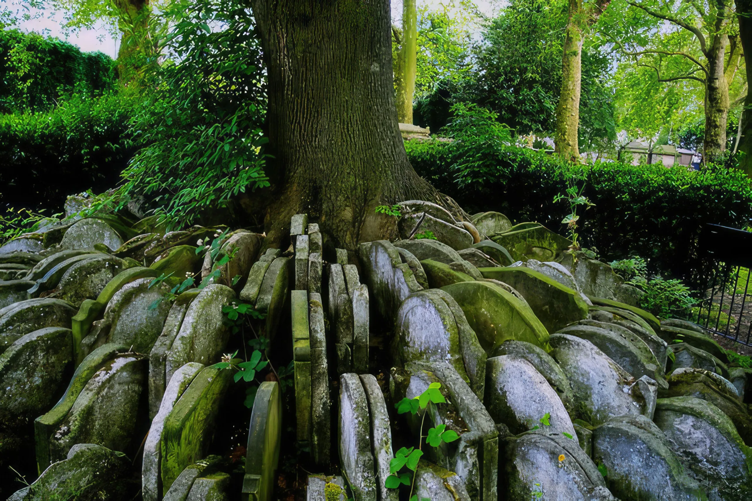 st pancras gravestones