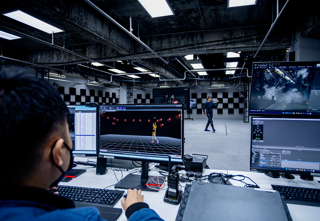 A mobcap studio on the TOA campus